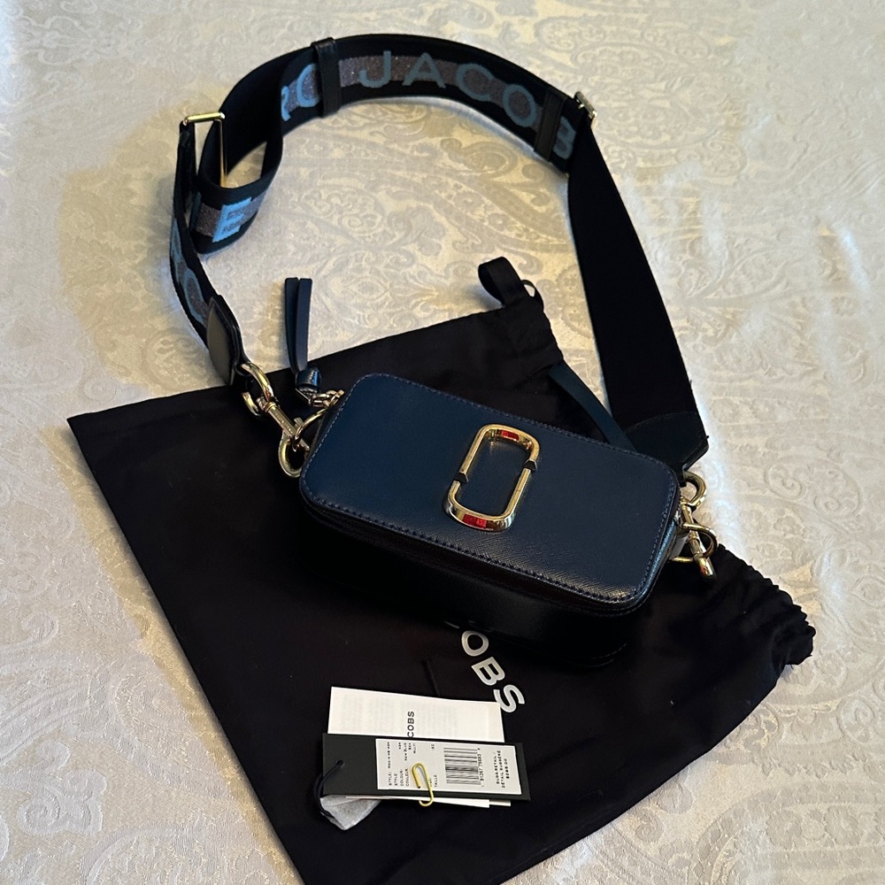 Marc Jacobs Navy Crossbody Bag